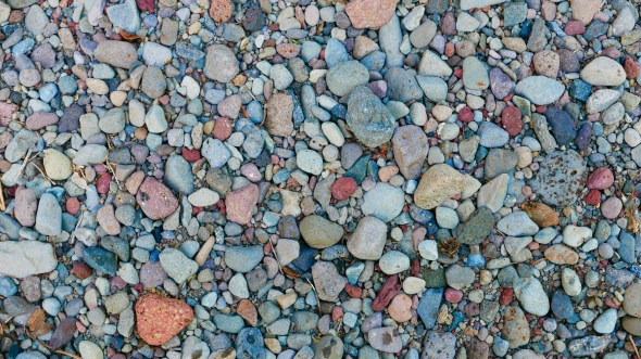 Colorful pebbles