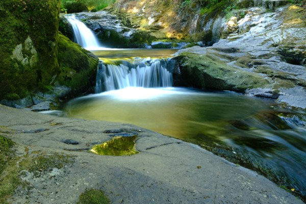 Silky little waterfalls