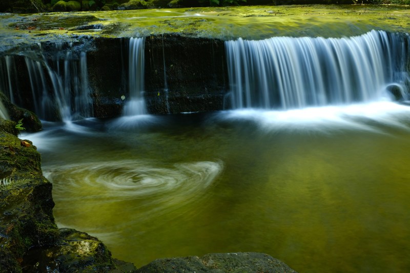 Stream and little waterfall