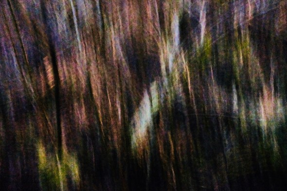 abstract pattern of lines in darkness