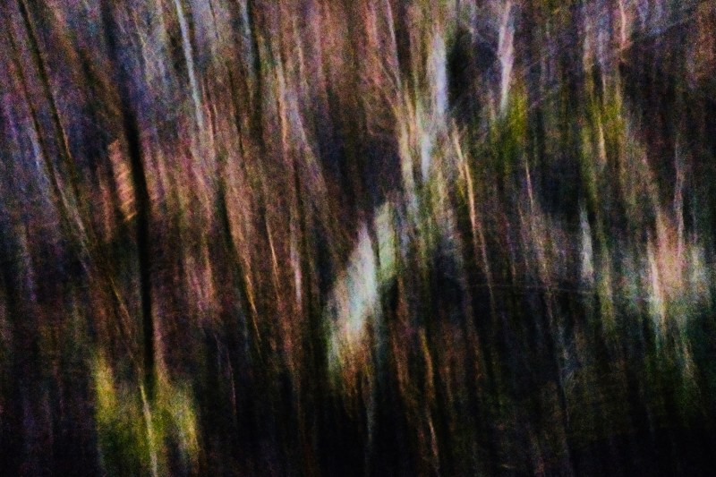 abstract pattern of lines in darkness