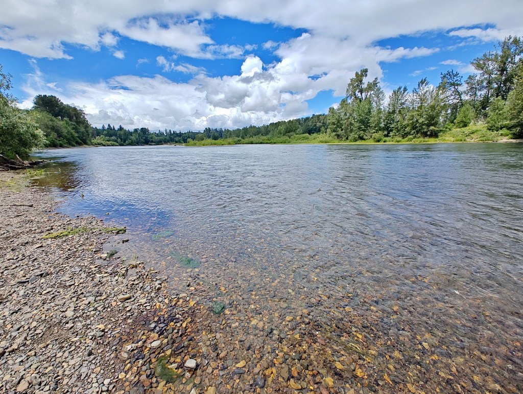 Willamette River at Luckiamute Landing, OR